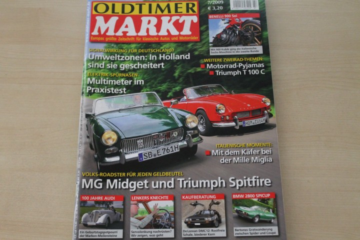 Deckblatt Oldtimer Markt (07/2009)